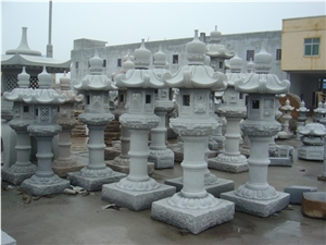 Hand Carved Granite Stone Lantern for Sales