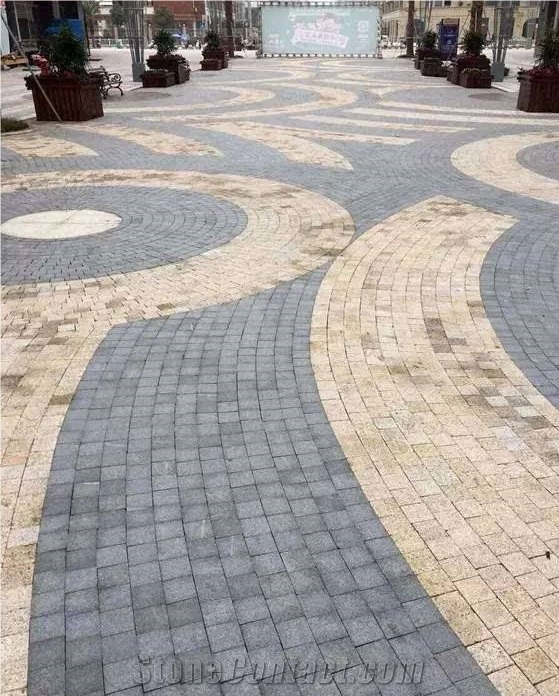 High Quality Dark Grey Granite Steps G654