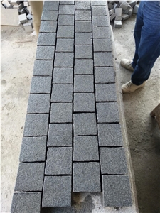 High Quality Dark Grey Granite Steps G654