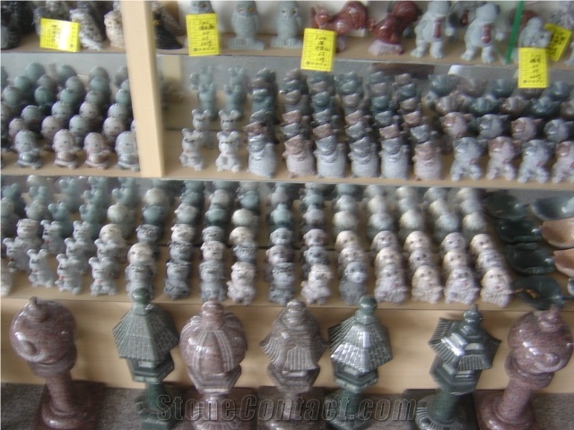 Hot Sale Carved Granite Animal Statues
