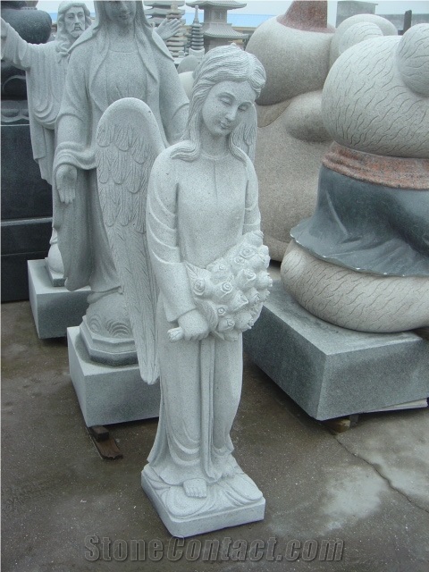 Outdoor Decoration Hand Caved Granite Sculpture