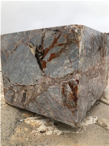 Spider Grey Marble Block, Turkey Grey Marble Spider Grey Marble Block, Turkey Grey Marble