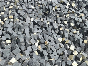 Basalt Cube Stone, Cobblestone, Pavingstone, Sett