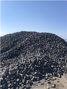 Basalt Cube Stone, Cobblestone, Pavingstone, Sett