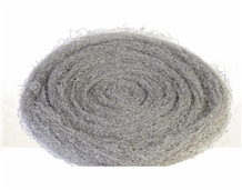 Drawn Steel Wool Floor Pad with Smooth/Curly Texture