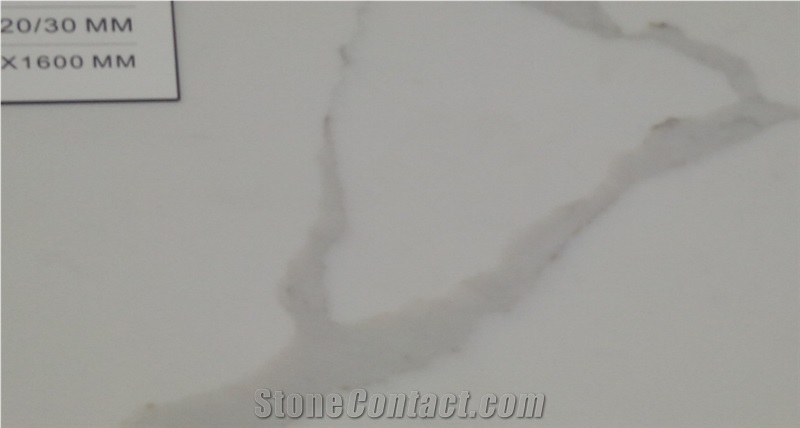 Carrara Fish Belly White Quartz Stone