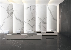 Hot Sale Quartz Stone Slabs,Calacatta White Quartz