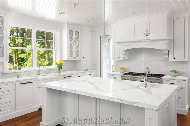 Modern Stone Calacatta Quartz Stone Slabs