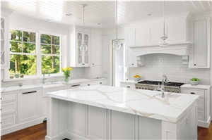 Modern Stone Calacatta Quartz Stone Slabs