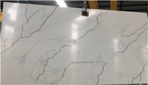 Quartz Stone White Calacatta Quartz Slabs