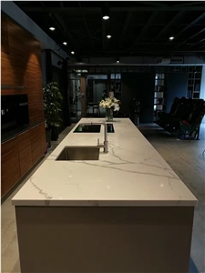 Stone Calacatta Quartz Countertop