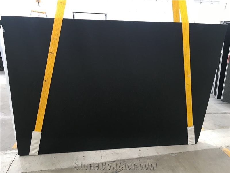 Absolute Black Granite 3cm Slabs(Double Finishing)