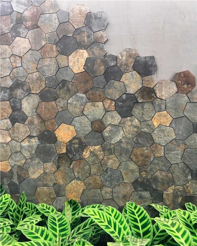 Preta Ardosia Black Slate Wall Tiles