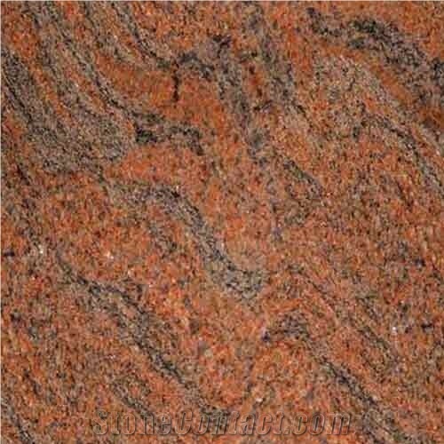 Multi Red Granite Slabs