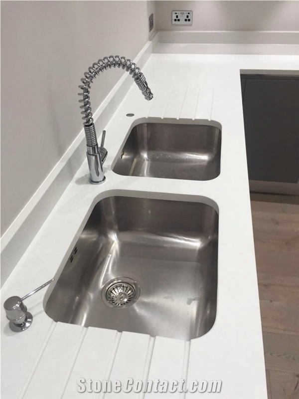 Quartz Kitchen Countertop, Island Top