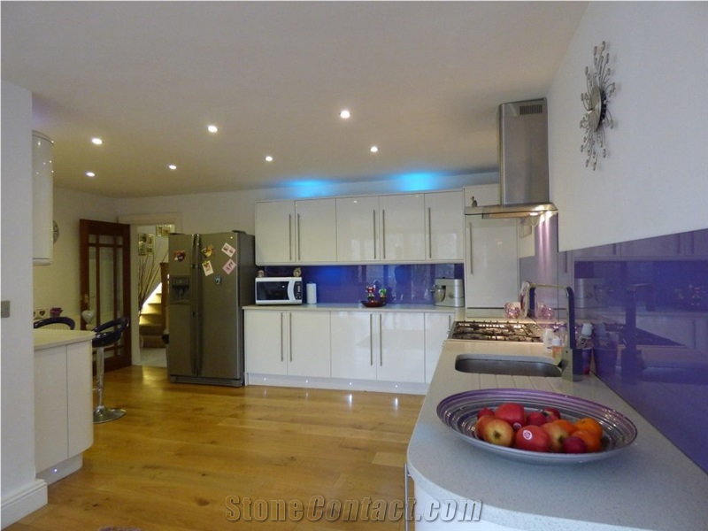 Quartz Kitchen Countertop, Island Top