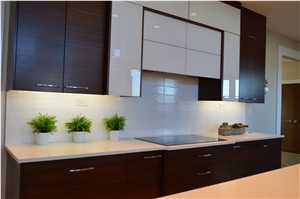 Quartz Kitchen Countertop, Island Top
