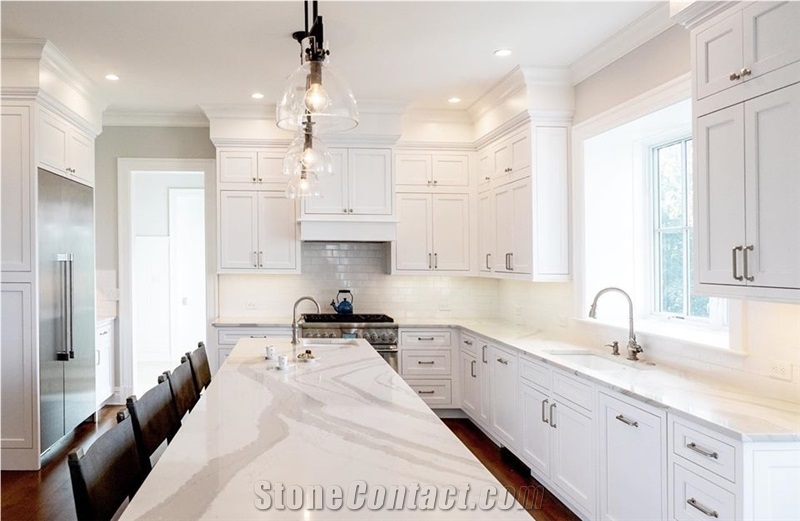 Artificial Marble Kitchen Countertop, Kitchen Reno