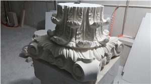 Natural Stone Corinthian Column