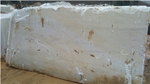 Bianco Nuvolato Marble Blocks