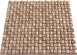 Beige Sahara Marble Pencil Mosaic for Wall