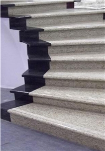 Absolute Black Granite Stairs