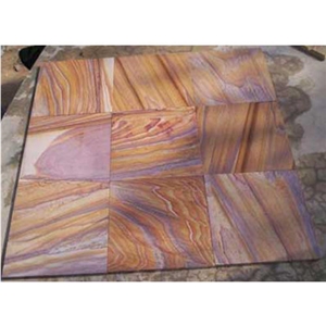 Jaipur Rainbow Sandstone Slabs & Tiles