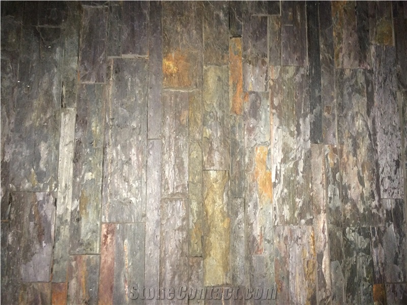 Natural Stone Copper Slate Wall Cladding Veneer