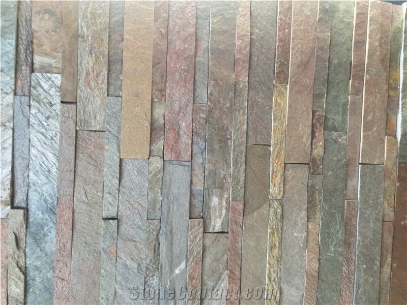Natural Stone Copper Slate Wall Cladding Veneer
