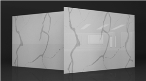 Calcutta Prime Quartz Artificial Marble Looks
