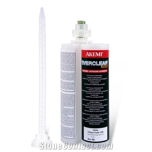 Everclear 225 2-Component Pur-Adhesive in Cartridge for Natural Stone, Quartz