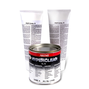 Hyperclear Gel-Like 2-Component Pur-Adhesive