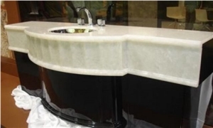 White Onyx Bathroom Countertop White Onyx Bathroom Countertop
