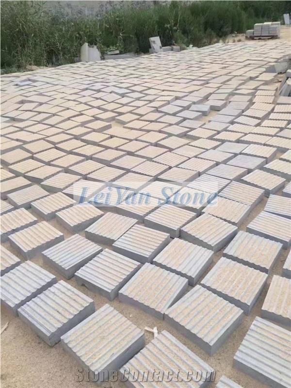 Blue Lime Stone Tiles for Blind Pavement,Blauwe Hardsteen