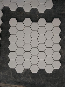 Pure Thassos White Marble Mosaic,Hexagon,Kichen,Bathroom,Greece White Marble Mosaic Pure Thassos White Marble Mosaic,Hexagon,Kichen,Bathroom,Greece White Marble Mosaic