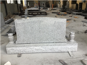 New Pearl White Granite Serp Top Single Monuments New Pearl White Granite Serp Top Single Monuments