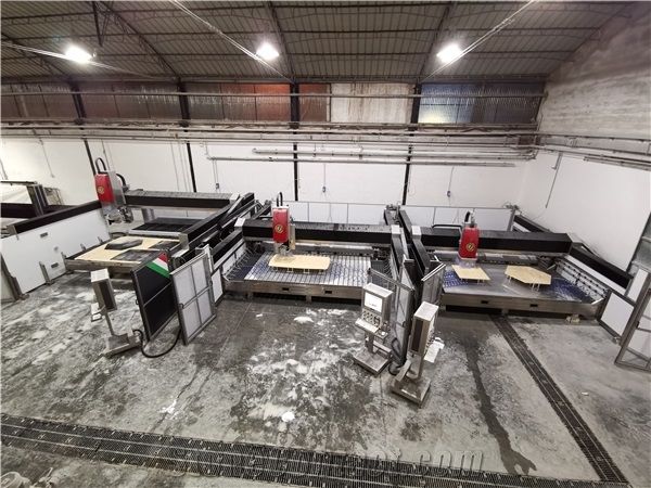 CUT 500 CNC Bridge Saw / Cutting / Cnc Router Integrated