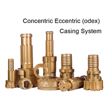 Symmetric Concentric Overburden Drilling Ring Bit