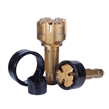 Symmetric Concentric Overburden Drilling Ring Bit