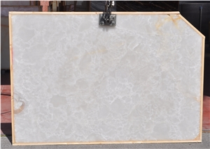 Onice Bianco / Onyx White Extra Polished Slabs Onice Bianco / Onyx White Extra Polished Slabs