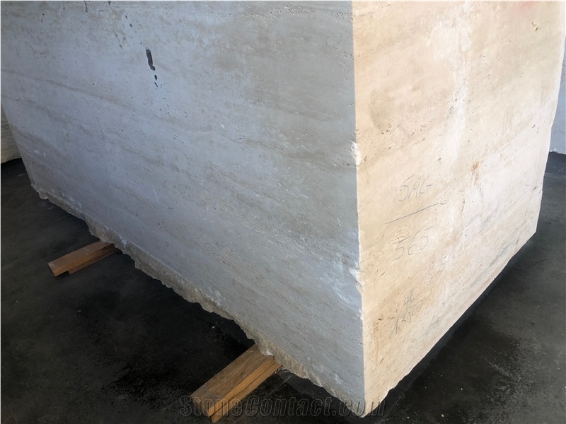 Travertino Flaminio Classico Chiaro Blocks