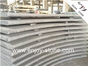 Curved G654 Granite Original Dark Grey Impala
