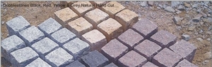 Granite Cobbles, Grey Granite Cube Stone & Pavers