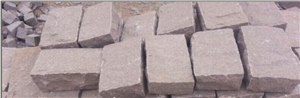 Granite Cobbles, Grey Granite Cube Stone & Pavers