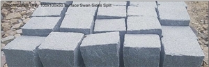 Granite Cobbles, Grey Granite Cube Stone & Pavers