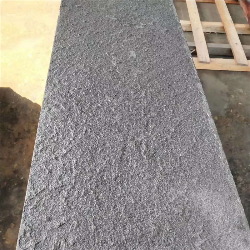 Black Sandstone Tiles Black Sandstone Flamed Slabs