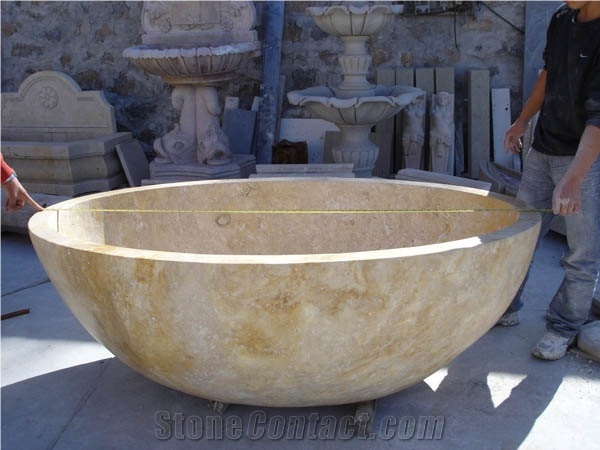 Travertine Bathtubs Stone Bathtub