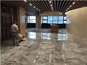 Romantic China Grey Marble Slabs