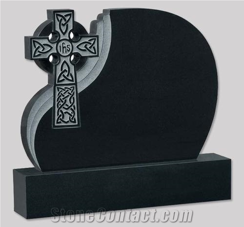 Absolute Black Granite Angel Monuments