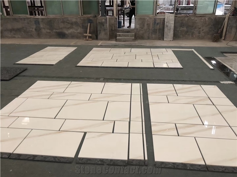 A Grade New Calacatta Gold Marble Slabs